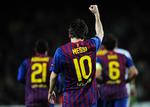 TOPSCORER. Efter ikke at have scoret et Champions League-mål på Camp Nou i et år scorede Lionel Messi fem i samme kamp. 