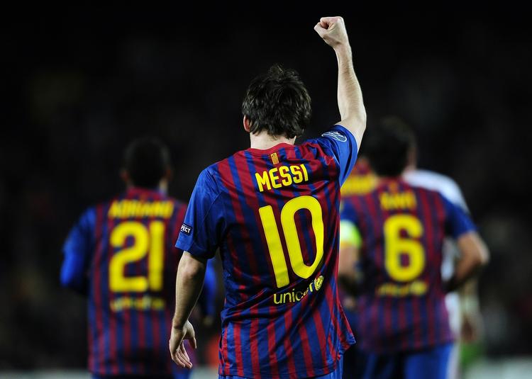 TOPSCORER. Efter ikke at have scoret et Champions League-mål på Camp Nou i et år scorede Lionel Messi fem i samme kamp. 