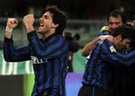 Forløsning. Efter syv kampe uden sejr vandt Inter endelig igen. Her jubler Diego Milito efter sin scoring. 