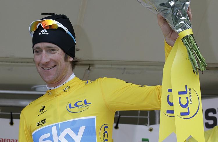 selvsikker. Bradley Wiggins er allerede ved at gøre sig klar til den næste gule trøje. 