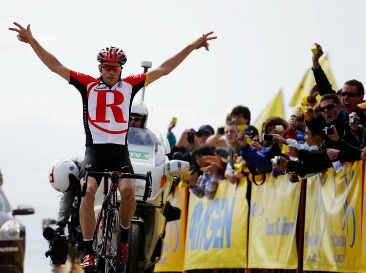 Ramt. Chris Horner har i denne sæson bl.a. vundet Tour og California. 