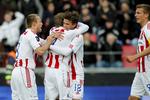 afgørelsen. På en aflevering fra Lukas Andersen blev Anders Due mactvinder for AaB. 