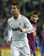 Mestermøde. Ronaldo og Messi krydsede klinger i sidste sæsons semifinale, hvor Barcelona vandt og senere også snuppede CL-trofæet efter finalesejr over Manchester United. 