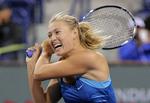 Forsigtig. Maria Sharapova er tidligere blevet ramt af virus i Indian Wells. 