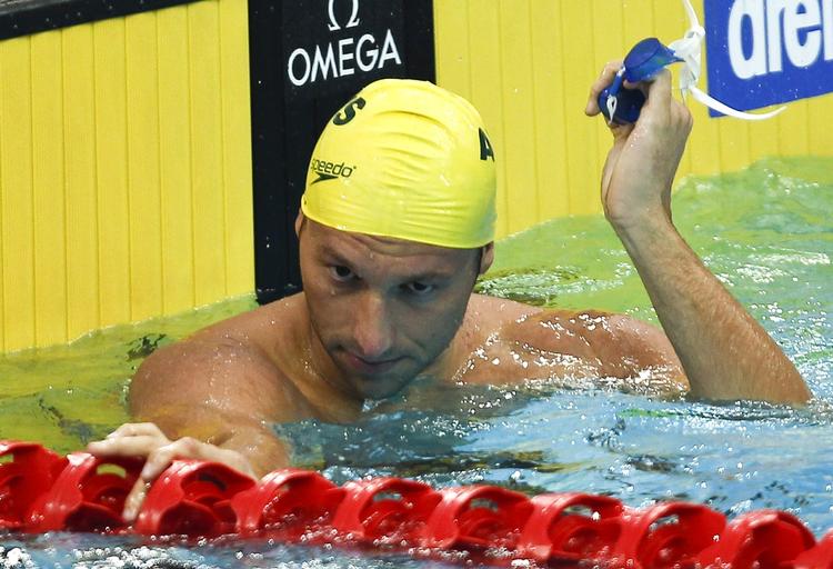 Tvivl. For to måneder siden var Thorpe to sekunder langsommere end vinderen af en 100 meter fri. 