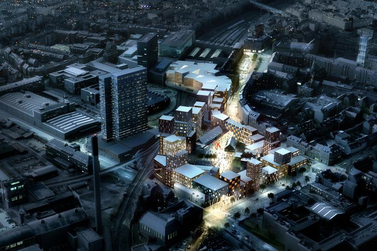 Vinderforslag. Tegnestueduoen COBE og Transform har lavet et forslag, der emmer af oplevelsesrigdom og fleksibilitet. Illustration: COBE og Transform. 