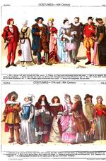 Autoriseret. I flere hundrede år har Encyclopaedia Britannica været kilde til viden. Her en oversigt over historiske klæder i 1907-udgaven. Illustration: Britannica 