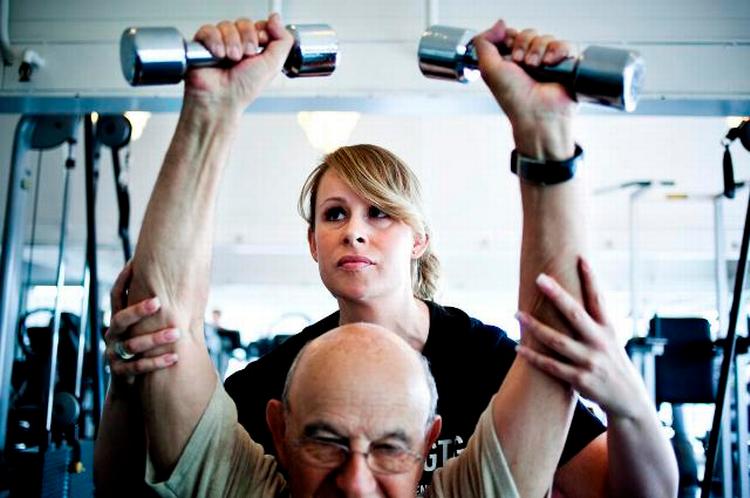 styrke. En 70-årig læser kommenterer Klarlunds påstand om mindre muskler med alderen. Arkivfoto: Mathias Christensen 