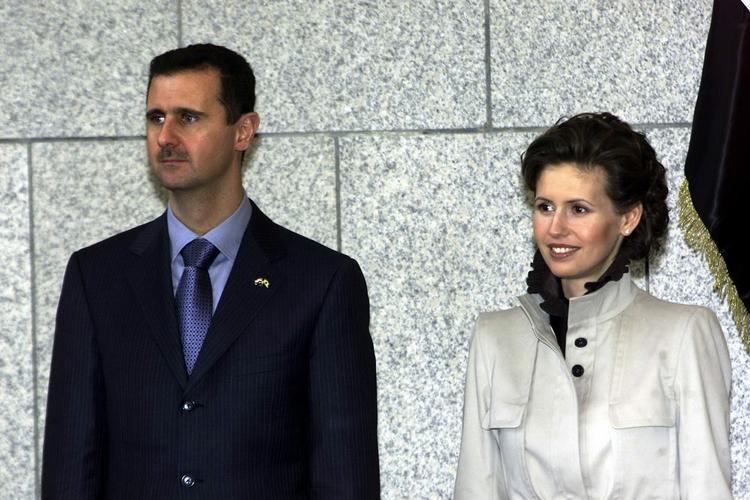 PRÆSIDENTPAR. Aktivister påstår at have fulgt med i Assad og hans kones mailkorrespondancer i ni måneder. 