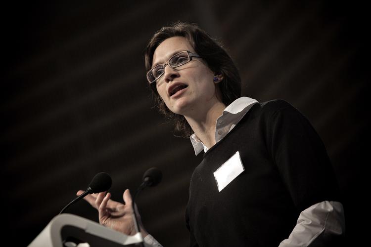 Fejlagtigt. Sammen med Mette Bock klandrede Merete Riisager (i billedet) i Politiken 9.3. netværket 'Kvinder for Europa' for partout at være ukritisk over for EU. 