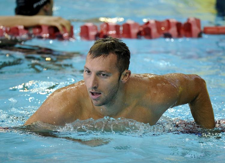nedtur. Det bliver ikke i 200 meter fri, at Ian Thorpe deltager ved OL. Nu resterer kun 100 fri for den femtedobbelte OL-guldvinder. 