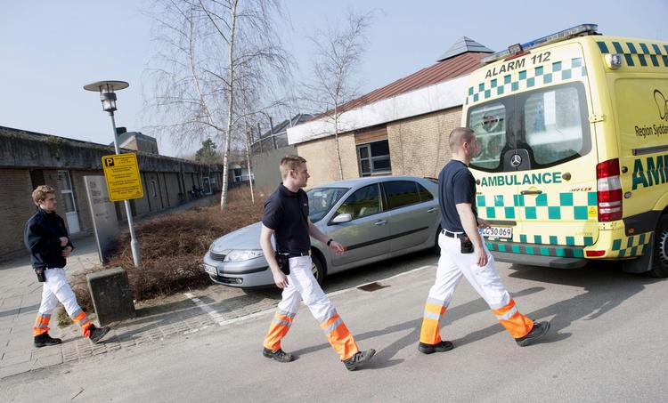 INDLAGT. Den psykisk syge mand bad selv om at blive indlagt på den lukkede afdeling. 