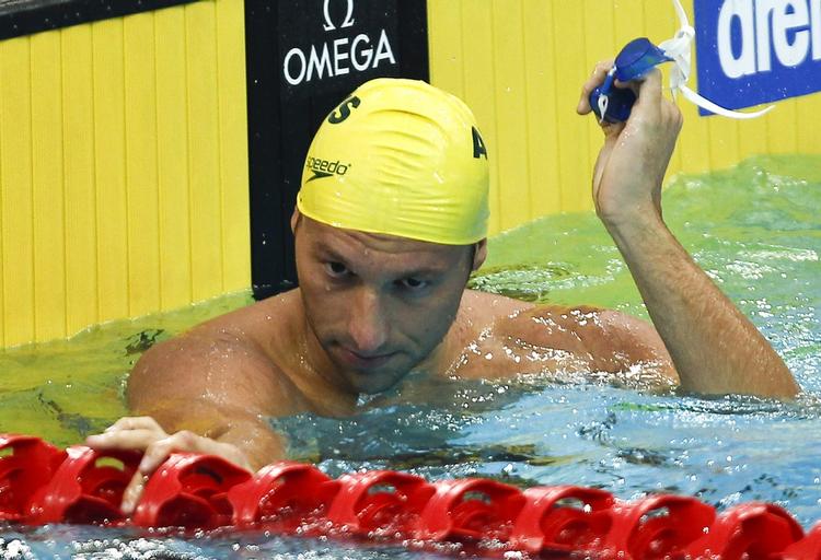nope. Den gik ikke. Ian Thorpe kiksede finalen i 200 meter fri ved de australske mesterskaber. 