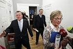 Enighed. Venstre, konservative og Dansk Folkeparti står sammen om forslaget, der skal skærpe reglerne for prøveløsladelser 
