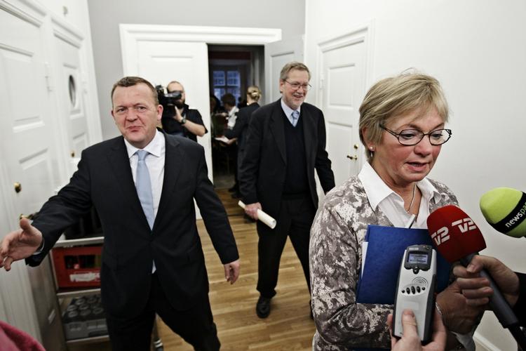 Enighed. Venstre, konservative og Dansk Folkeparti står sammen om forslaget, der skal skærpe reglerne for prøveløsladelser 