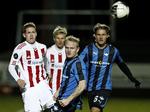 duel. AaB var heldig med at få point med hjem fra HB Køge. To minutter før tid sikrede jyderne sig 1-1 med Jeppe Curths mål. 