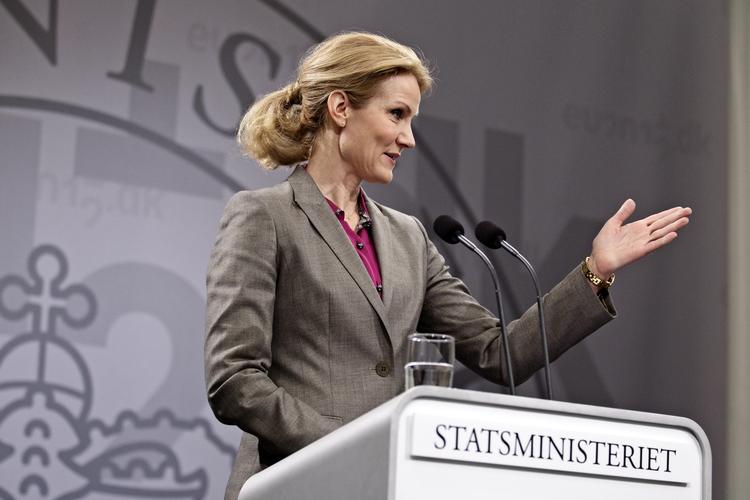 Fordeling. Helle Thorning-Schmidt havde gode nyheder til 'Udkantsdanmark' på sit pressemøde. 