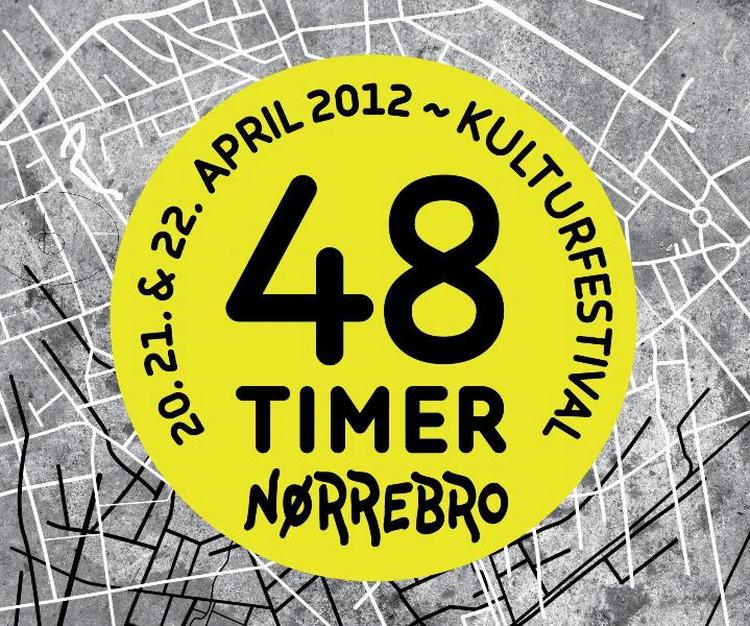 48.  Udsnit af festivalens plakat, som hænger rundt omkring på Nørrebro. 