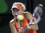 vinder. Caroline Wozniacki sad over i første runde i WTA-turneringen i Miami, og efter sejren over tjekken Barbora Zahlavova Strycova er hun videre til tredje runde. 