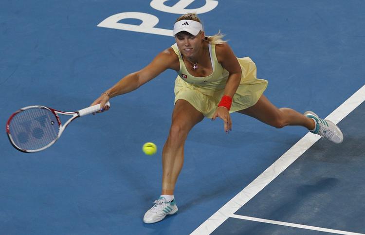 DOUBLESPIL. Når pladserne i single fordeles 11. juni er Caroline Wozniacki sikker på at komme med til OL, men hun kan få ekstra kampe i mixed double, hvis Frederik Løchte Nielsen også kommer med. 