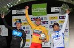 Jubel. Cadel Evans (BMC) vinder Critérium International. 