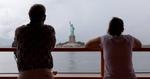 Vue. En tur med den gratis Staten Island Ferry giver et fint kig til Frihedsgudinden og Manhattan. 