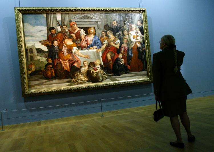 KUNST. Det er billeder som dette, der trækker folk til verdens mest besøgte museum. 