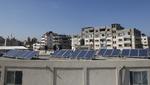 Elektricitetskrise. Gaza har længe været ramt af lange strømafbrydelser. Et hospital i Gaza City har sat solceller op for at skaffe elektricitet. 