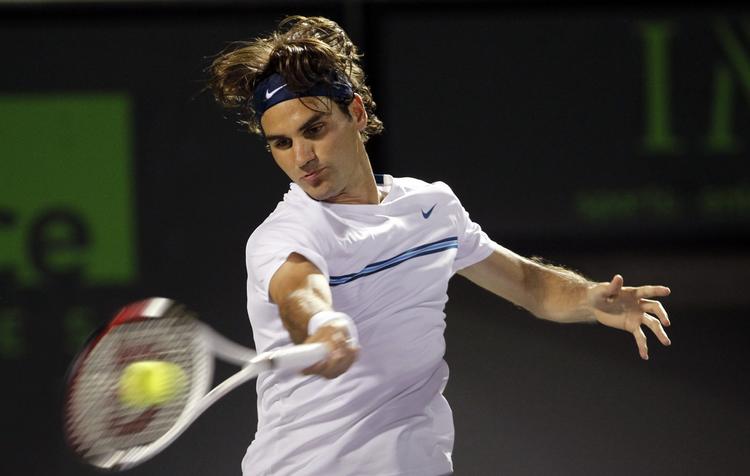 Nedtur. Efter tre turneringssejre i træk - Rotterdam, Dubai og Indian Wells - skuffede Roger Federer i Miami ved at levere sæsonens hidtil dårligste resultat: Exit i 1/8-finalen mod Roddick. 