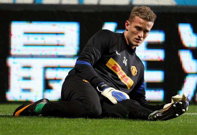 EM-EXIT. Anders Lindegaard var stensikker på en plads i den danske EM-trup, men nu må landstræner Morten Olsen formentlig klare sig uden United-keeperen. 