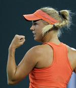 KVARTFINALIST. Efter sin tredje sejr på stribe er Caroline Wozniacki klar til en duel mellem tidligere verdensettere mod Serena Williams. 