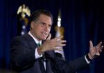 Modvind. Mitt Romney får kritik for at sige, at Rusland er en stor fjende for USA. Romney står fast. Foto: Steven Senne/AP 