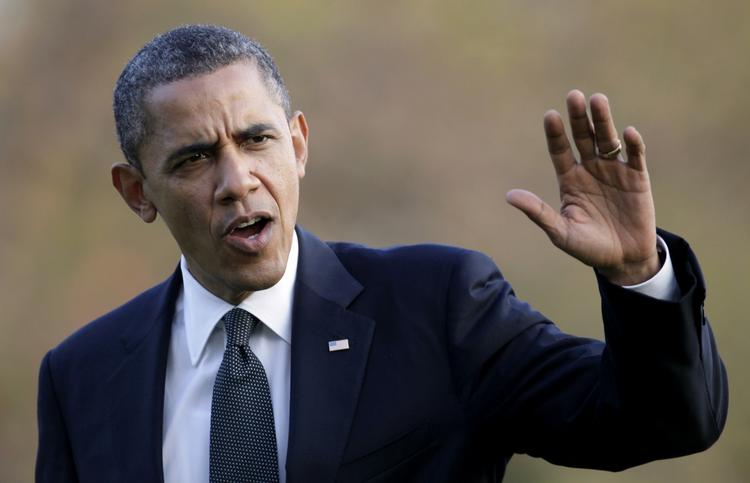 Modvind. Præsident Barack Obama kan få sit største politiske projekt annulleret, hvis den amerikanske højesteret kender hans sundhedsreform forfatningsstridig. Arkivfoto: Carolyn Kaster/AP 