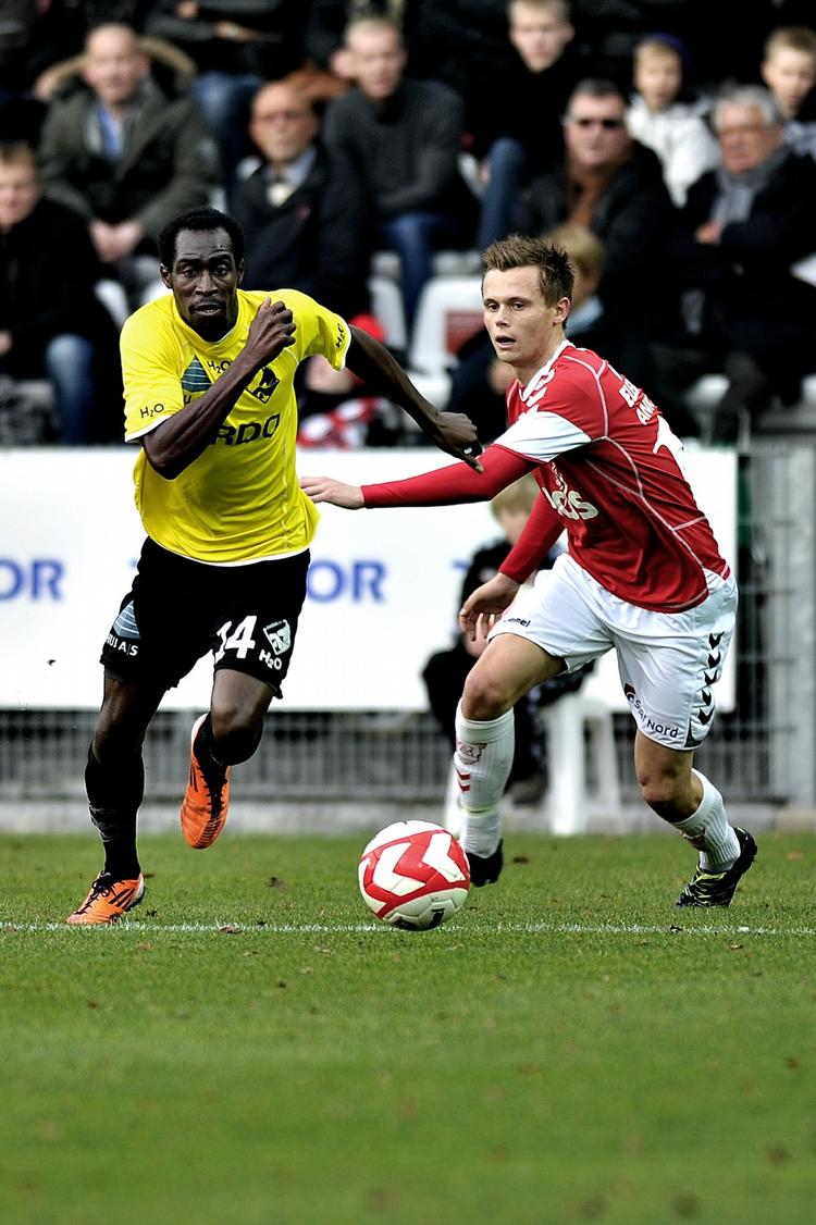 Talent. Peter Ankersen (t.h.) har endnu ikke spillet på danske ungdomslandshold, men tvillingeborderen Jakob er noteret for en enkelt U20-landskamp. 