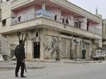 Udbombet. Flere byer er Syrien har været udsat for omfattende bombardementer fra præsidents Assads styrker. 