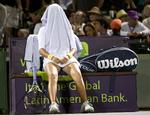 slut. Efter 26 sejre i træk måtte Victoria Azarenka bøje sig i semifinalen i Miami. 