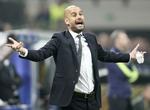 græsseligt. Underlaget i Milano passede ikke Pep Guardiola og hans letbenede Barcelonaspillere. 
