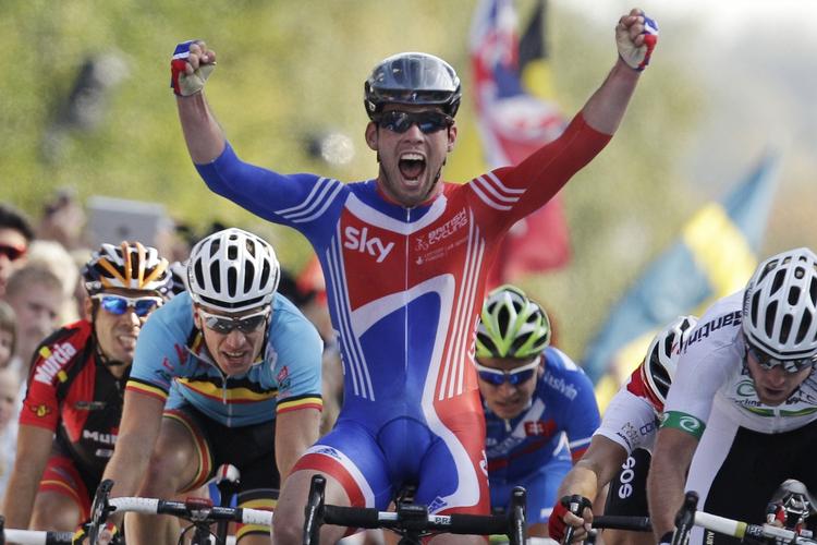 Cavendish. Verdensmestren har fire sejre på kontoen i indeværende sæson. 