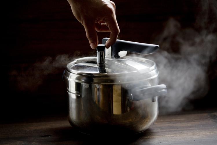 Mad i trykkoger