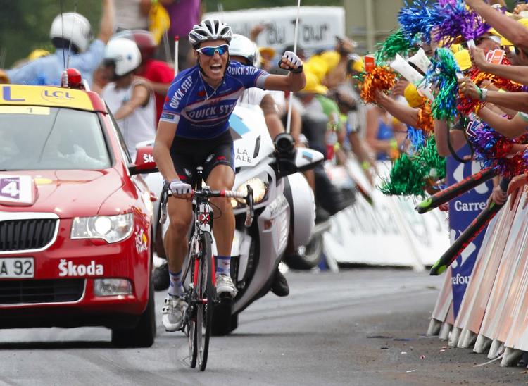 Formstærk. Den 32-årige franske mester Sylvain Chavanel må regnes som en af favoritterne til søndagens klassikker Ronde van Vlaanderen. 