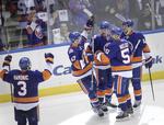 ASSIST. Med en enkelt assist bidrog Frans Nielsen til New York Islanders' sejr over Pittsburgh Penguis. 