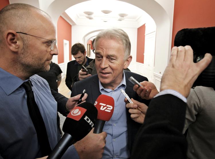 Leder. SF-formand Villy Søvndal må se sit parti ramt af intern uro. 