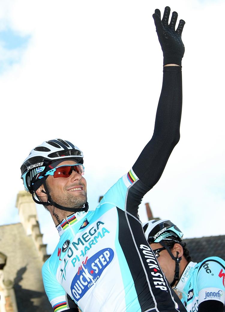 hjemmebane. Belgiske Tom Boonen vandt sæsonens første store klassiker, Flandern Rundt. 