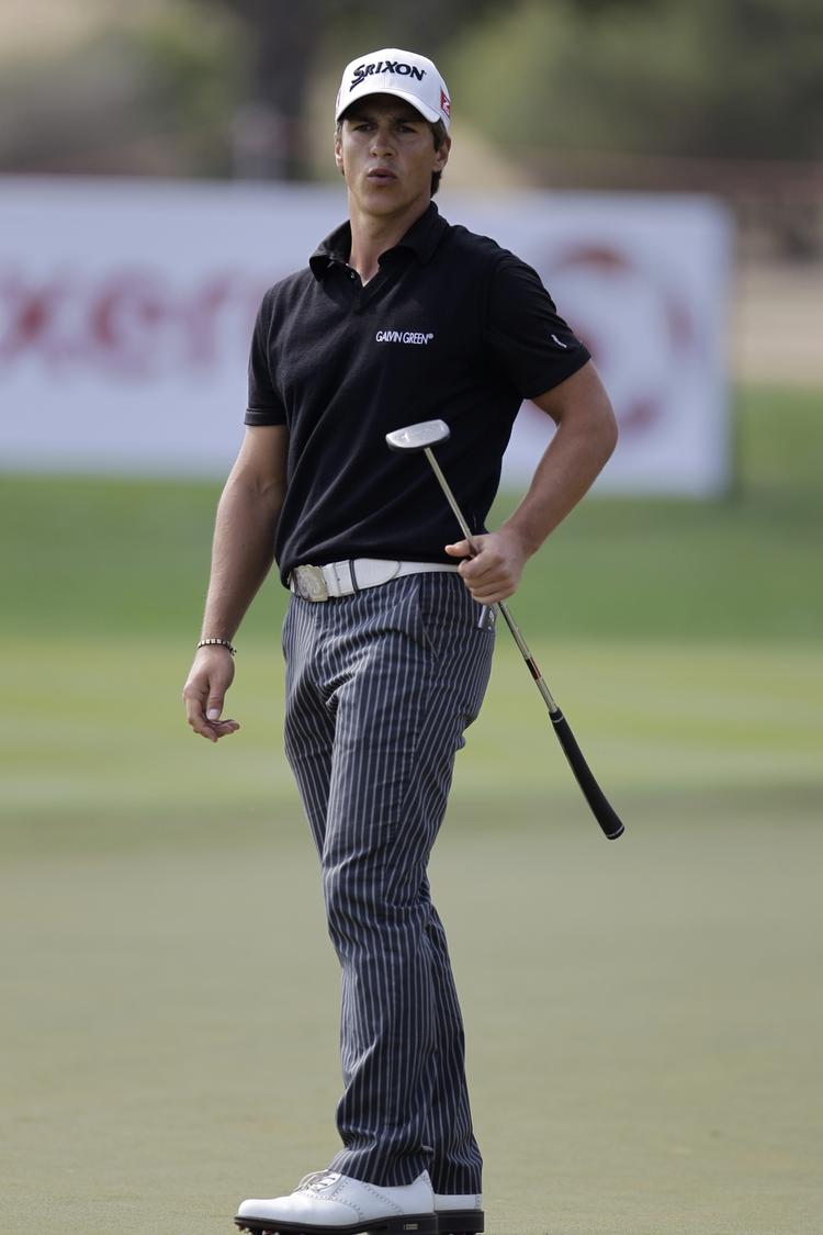 glæde. Thorbjørn Olesen var jublende lykkelig over sin første store sejr i en golfturnering. 