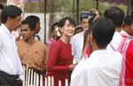 Aung San Suu Kyi har tilbragt i alt 15 år i detention og husarrest siden 1989. 