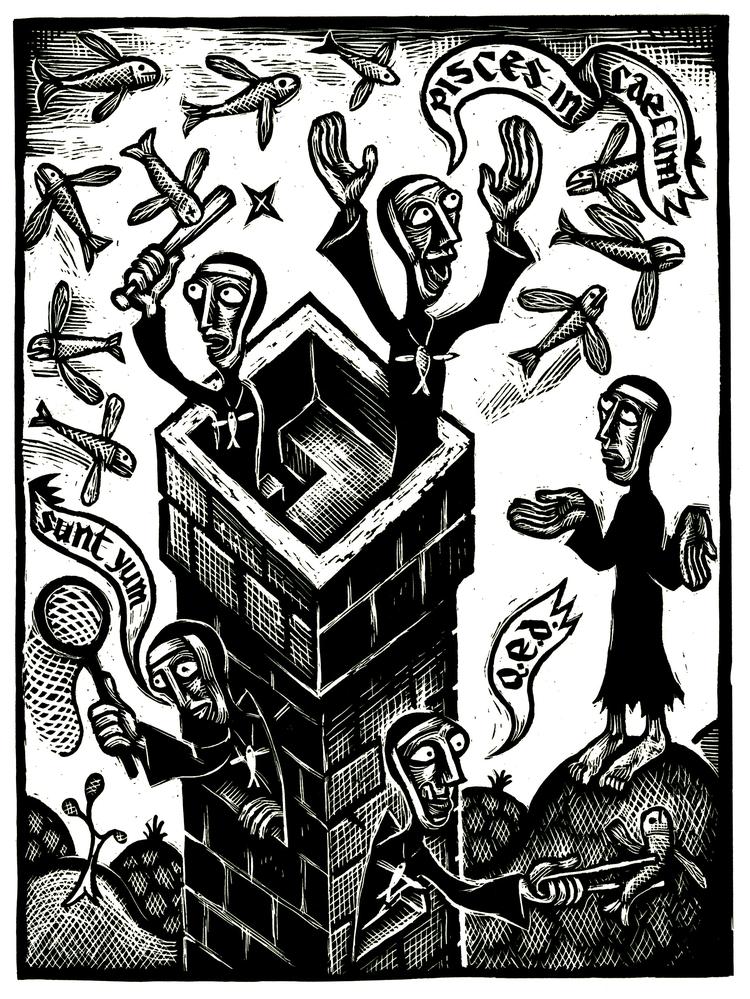 latinprøve. Marcel Ruijters hjælper læseren med et glossarium bag i 'Sine Qua Non' - hvilket betyder 'uden hvilke ikke'. 