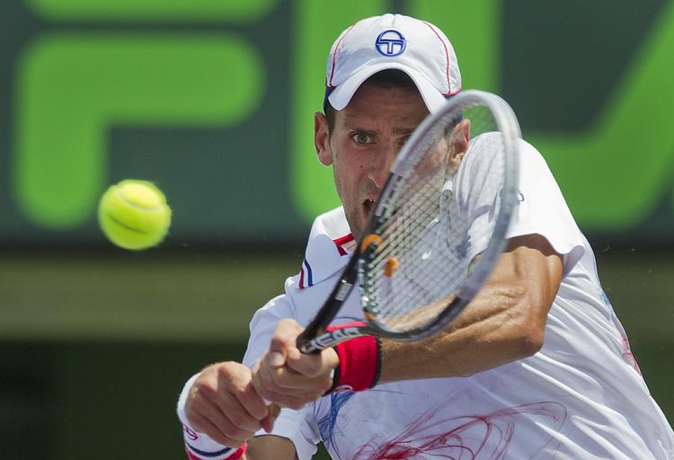 topform. Sejren i finalen i Miami var den 20. for Novak Djokovic i 2012. 