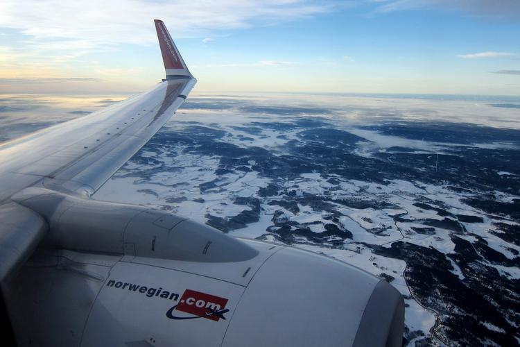 Fremgang. Norwegian tiltrak 18 procent flere passagerer i marts måned sammenlignet med samme måned året før. 