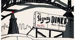 Seværdigt. Tag med bus rundt til kulisserne fra 'The Sopranos'. Tegning: Philip Ytournel 