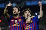 semifinale. FC Barcelonas Lionel Messi (th) satte scoringsrekord i Champions League, da spanierne sendte AC Milan ud af turneringen. 